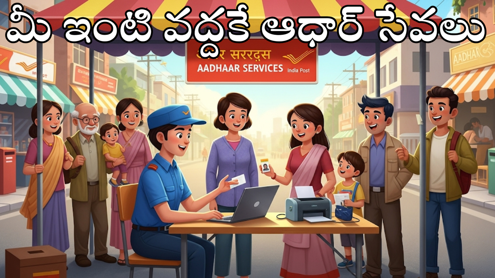Aadhar Services At Your Streets 2025