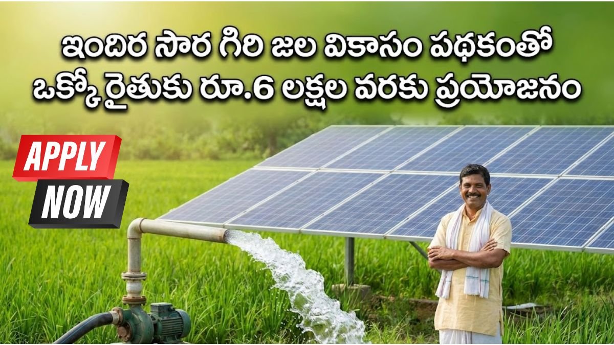 Indira Soura Giri Jala Vikasam Scheme Benefits