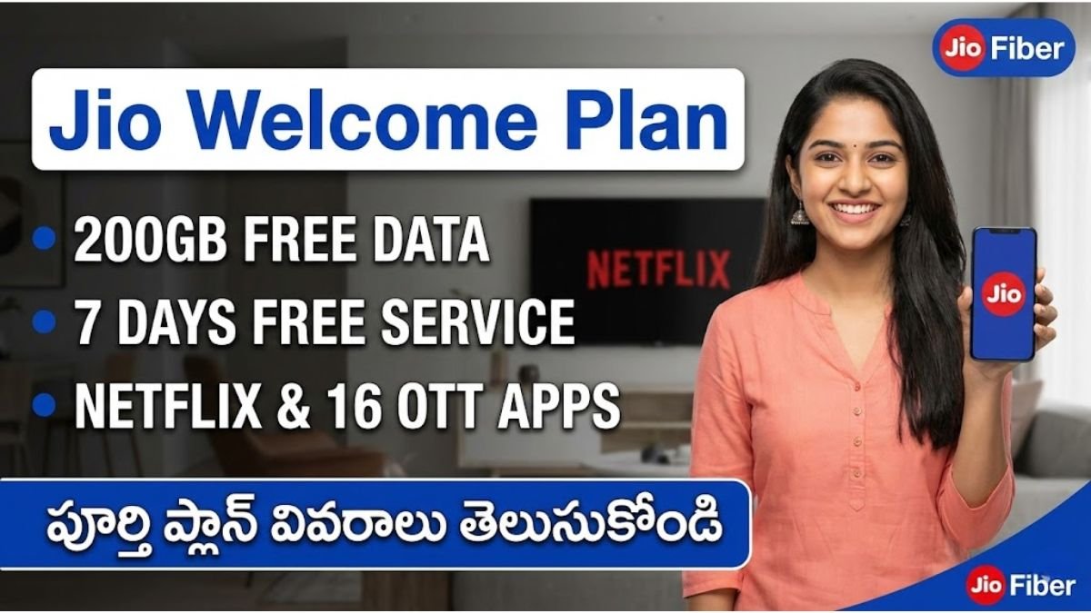 Jio Welcome Plan Offer 2026 Full Details